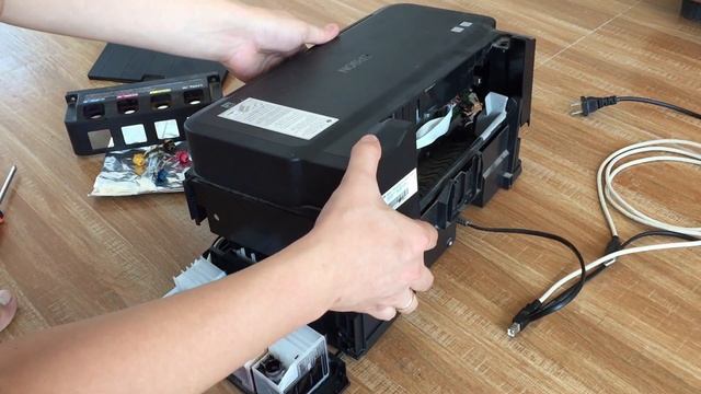 HOW TO DISASSEMBLE EPSON L120 PRINTER смотреть онлайн