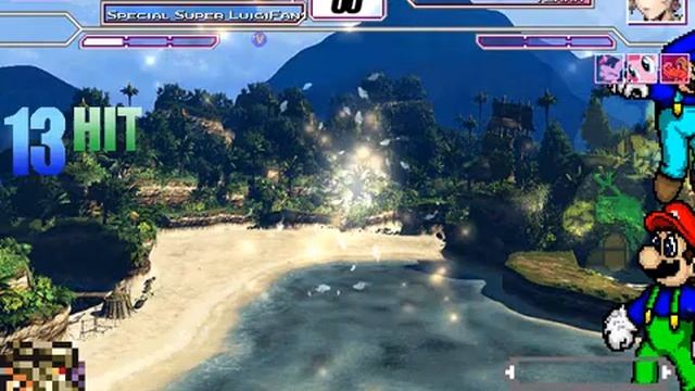 MUGEN SMG4FAN1 SLG47.1＆SP Luigi Fan1 Aka Star Preview смотреть онлайн