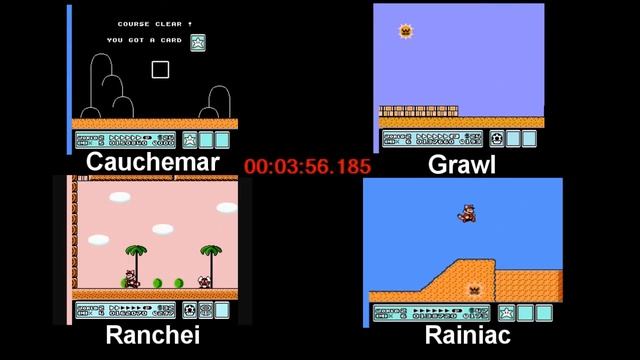 LPF Super Mario Brothers 3 Race | Round 2, Group 1 смотреть онлайн