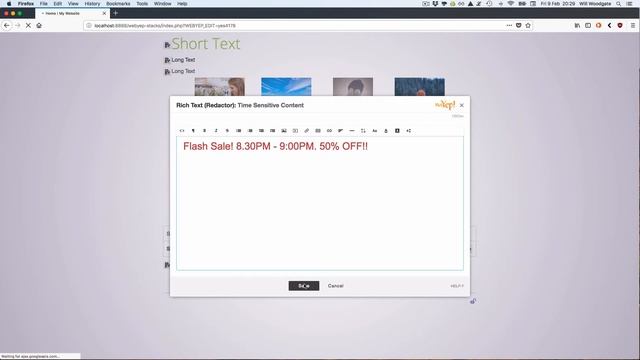 Time-sensitive, editable website content with the WebYep RapidWeaver stacks смотреть онлайн