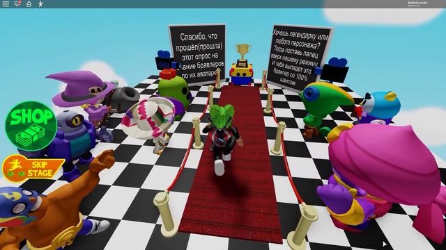 БРАВЛ СТАРС на канале RED CAT ROBLOX?? | Игры подписчиков | Плейсы моих зрителей. Игра Brawl Stars смотреть онлайн
