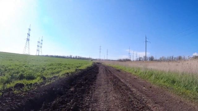 4K Ростов-на-Дону. Маршрут с ЛЕВЕНЦОВКИ к ВИДОВОМУ МЕСТУ за хутором КАЛИНИН смотреть онлайн