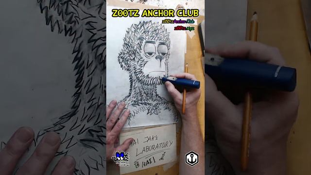 z00tz A.C. Charcoal Sketch Concept Art смотреть онлайн
