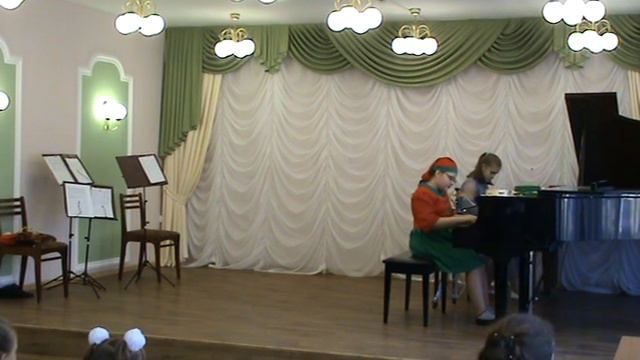 Илона Дягилева "Гном" переложение для 2-х роялей и ударных смотреть онлайн