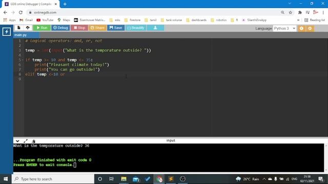 Python logical operators | Tamil смотреть онлайн