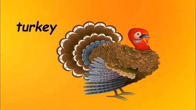 THANKSGIVING DAY Vocabulary