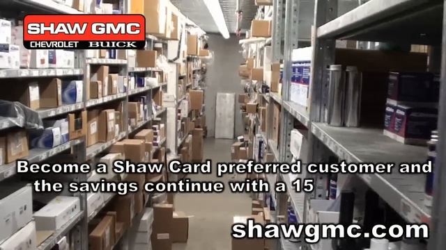 Welcome to the Shaw GMC Parts Department смотреть онлайн