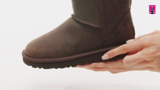 Видеообзор I Женские угги UGG Classic Short Leather 3226142 смотреть онлайн