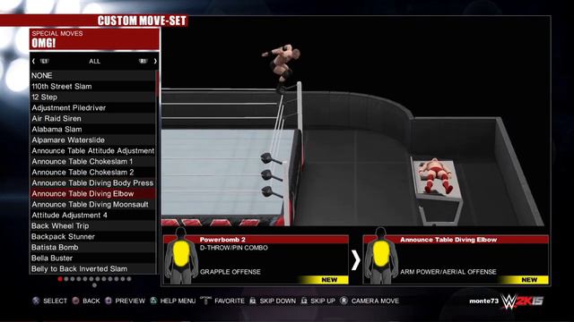 WWE 2K15: Announce Table Glitch смотреть онлайн