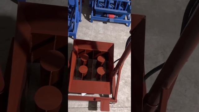 Станок для производства блоков «Марс». Станок производит пескоблок, шлакоблок. смотреть онлайн