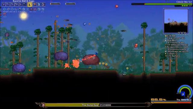Terraria MLP Modded: Slime God Boss Fight смотреть онлайн