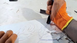 Вырезаем листья .Резьба по дереву  в помощь для новичков .