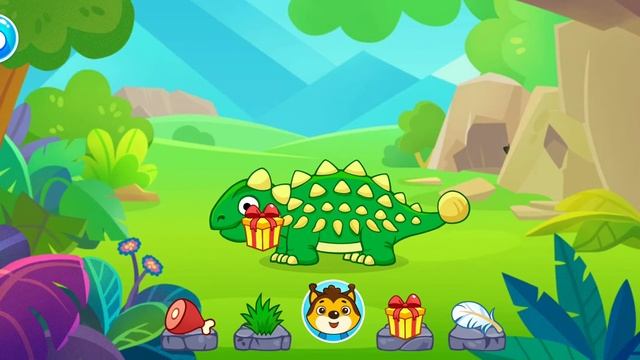 Dino land - Dinosaurs land - Game for kids смотреть онлайн