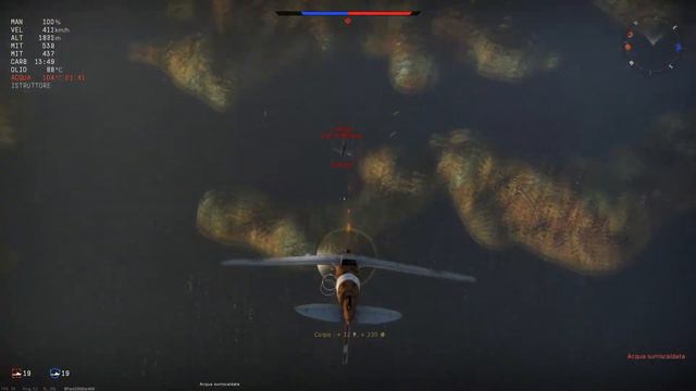 War Thunder - M.C. 202 - Wildcat go home, you are drunk смотреть онлайн