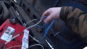 установка противотуманных фар на ваз 2104 , дополнительный свет