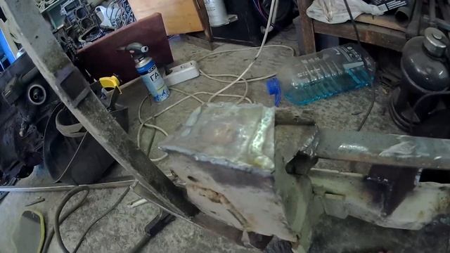 Окончательная примерка ЗМЗ 406 в ИЖ ОДУ (ИЖ 2126) и переделка подрамника смотреть онлайн