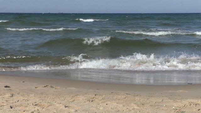 Балтийское море Таймлапс timelaps набегающие волны и замедленная съемка смотреть онлайн