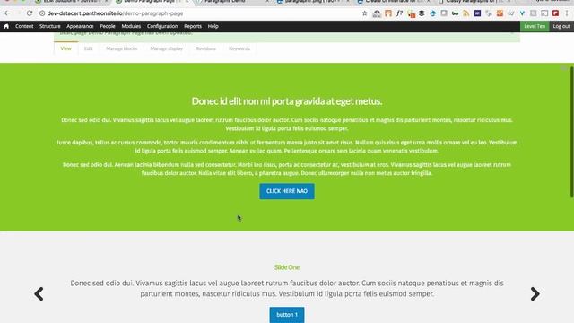 Using Paragraphs to build Landing Pages смотреть онлайн
