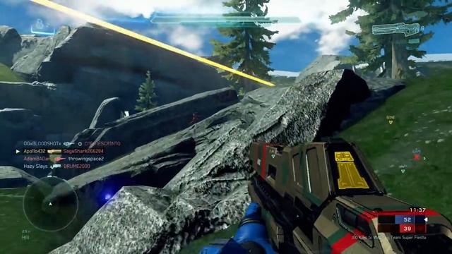 Halo 5: Big Team Battle Super Fiesta Gameplay (No Commentary) смотреть онлайн