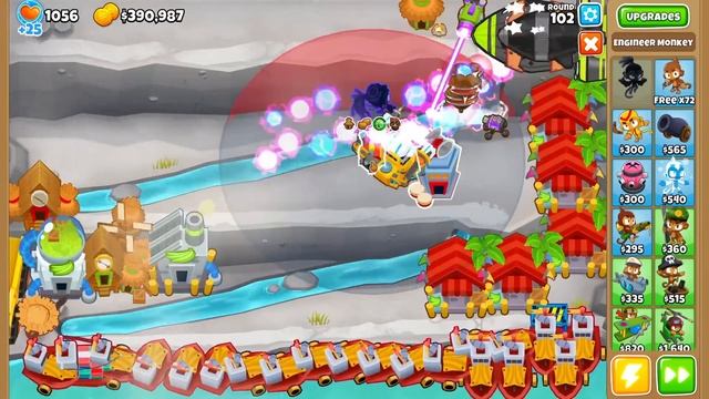 NEW 5-5-5 ENGINEER PARAGON - The Master Builder! (Bloons TD 6) смотреть онлайн