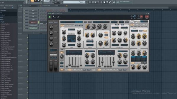 Синтез ⎮ Deep House Bass ⎮ Spire