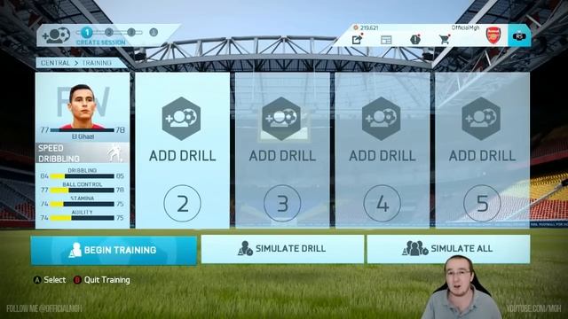 FIFA 16: TRAINING MODE TUTORIAL - HOW TO GROW PLAYERS FAST! смотреть онлайн