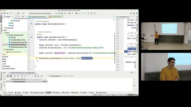 Programmierung II – SU 8 (XML & JSON) смотреть онлайн