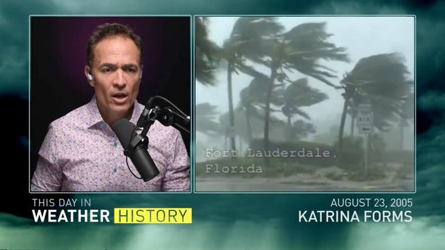August 23, 2005 - Katrina Part 1: The Formation of the Hurricane - This day in weather history смотреть онлайн