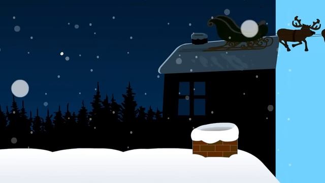 Видео открытка Счастливого рождества! смотреть онлайн