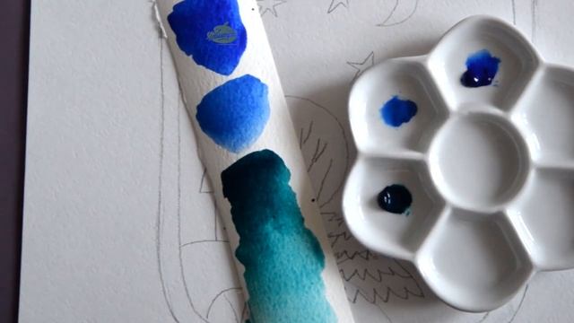 Зима в бутылке. Урок по рисованию из супер курса для малышей 4+ смотреть онлайн