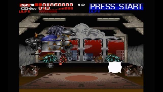 Super Nintendo (Snes) 16-bit Revolution X Битва с Боссами