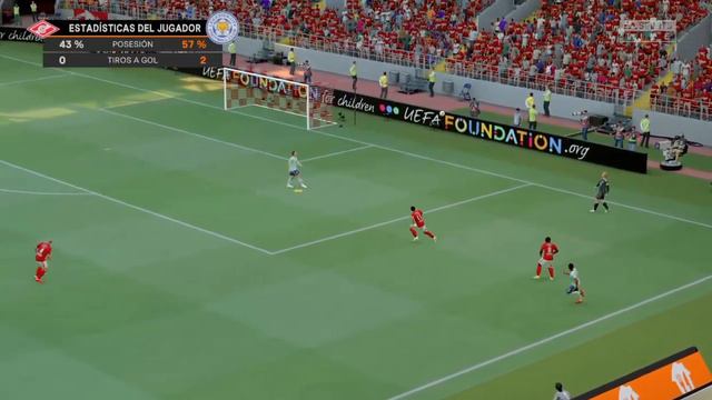 FIFA 22 | Simulación | UEFA Europa League 2021/2022 | Fecha 3 | FC Spartak Moscú vs Leicester City смотреть онлайн