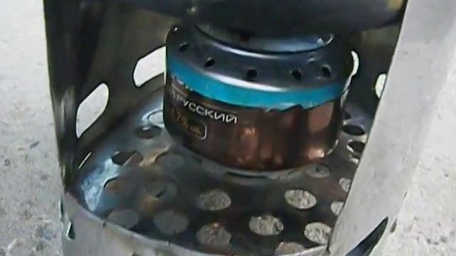 Походная печка для котелка "МИР-7" Универсальная смотреть онлайн