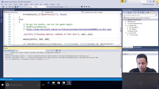 Read Process Memory with ReadProcessMemory Windows API смотреть онлайн