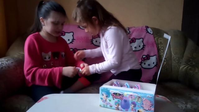 Распаковка шоколадных яиц Hatchimals Pixies смотреть онлайн