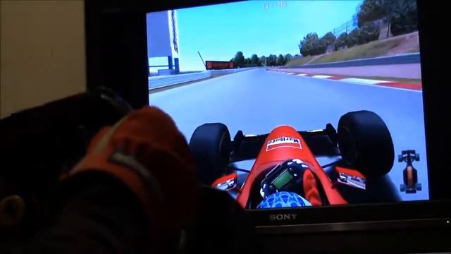 GP4 Ferrari F1 412T2 Suzuka spin out T500RS смотреть онлайн