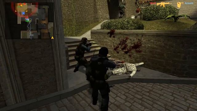 Играю в CS:S с ботами | Карта "de_piranesi" | 1-я часть | Эксперт! смотреть онлайн