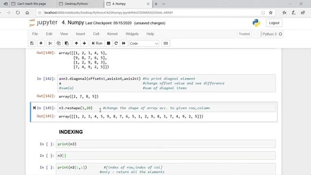 PYTHON TUTORIAL-7(NUMPY WITH BASIC OPERATIONS) смотреть онлайн