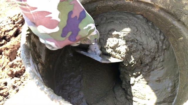 Выравнивание фундамента кирпичом КЛАДКА ЦОКОЛЯ + кирпичи / Кладочная сетка НЕ НУЖНА Жизнь в деревн смотреть онлайн