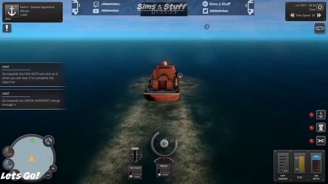World Ship Simulator - First Look - Going Fishing! смотреть онлайн