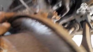 Хундай Тюксон, ремонт заднего лонжерона, вторая сторона.