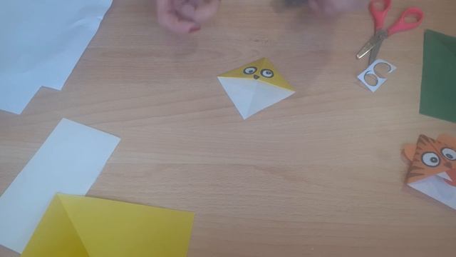 Поделка из бумаги "закладка для книг- уголок" смотреть онлайн