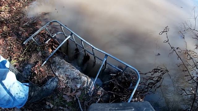 Unclogging A Culvert And Finding Another One Badly Damaged