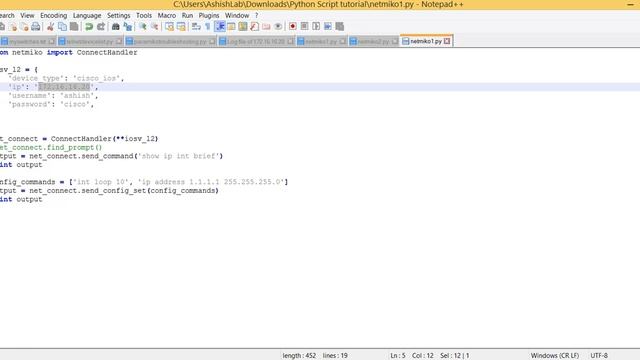 Python for Network automation with GNS3(Part-19)- Using Netmiko to access devices смотреть онлайн