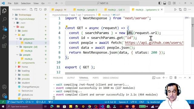 Route Handlers in Next JS | Next JS Full Stack Course #17 | Next JS Interview Questions смотреть онлайн