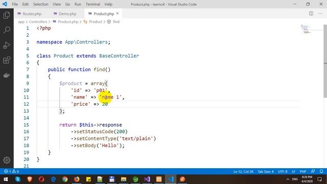 Build RESTful API in CodeIgniter 4 смотреть онлайн