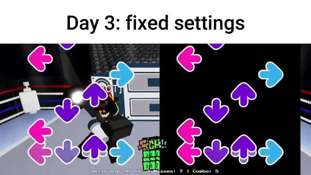 Funky Friday skill progression videos be like: смотреть онлайн