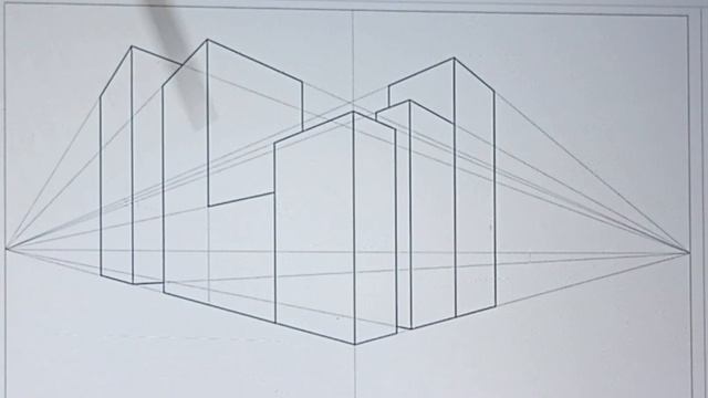 21 Урок Линейная перспектива с двумя точками схода. Художник Голубев Александр смотреть онлайн