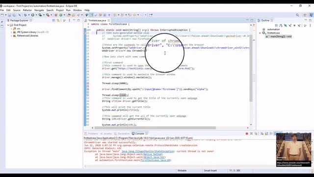 Selenium Automation - FindElement By xPATH смотреть онлайн