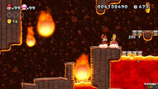 New Super Mario Bros. U Deluxe + New Super Luigi U ⁴ᴷ Full Game (All Star Coins) 2-Player смотреть онлайн